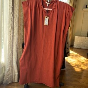 Rag and Bone Muscle Mini Dress (color is paprika) w/tags